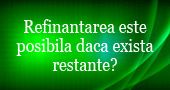 Pot contracta un credit de refinantare daca am restante