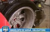 Cauciucurile de iarna vor fi obligatorii din noiembrie!